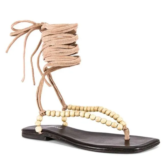 Jeffrey Campbell Xeniah Sandal in Natural Size 6