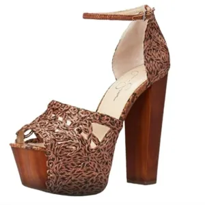 Jessica Simpson JSDessie platform Heel sandals