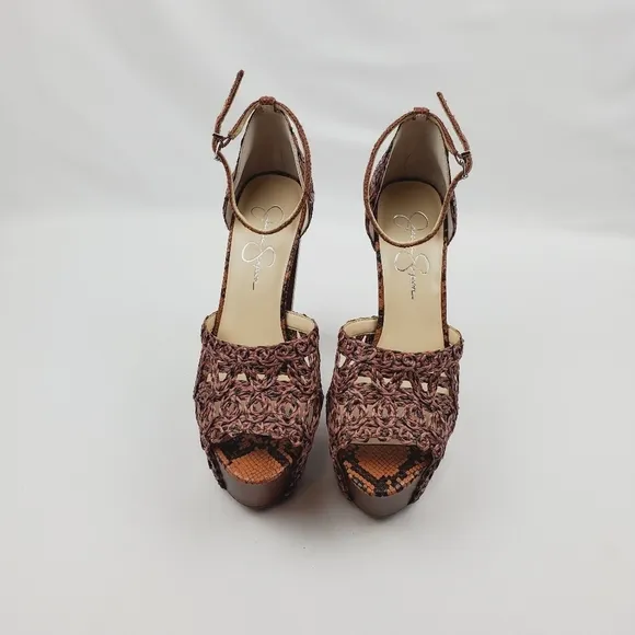 Jessica Simpson JSDessie platform Heel sandals