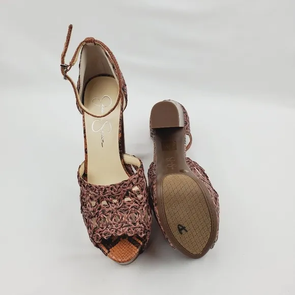 Jessica Simpson JSDessie platform Heel sandals