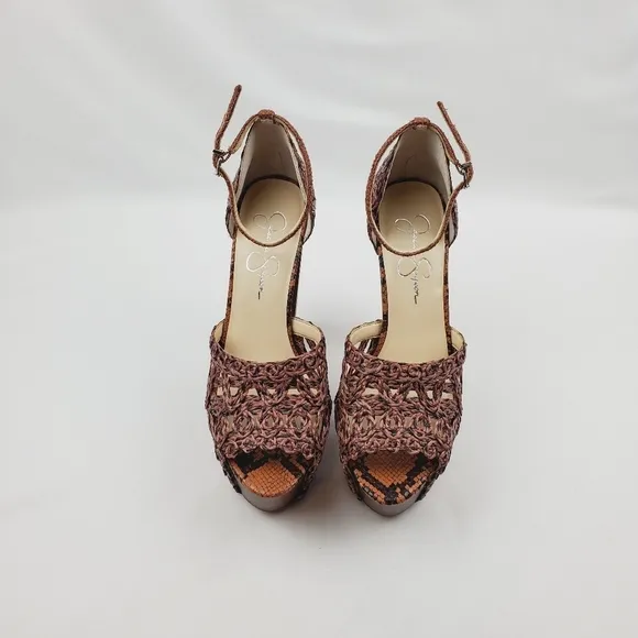 Jessica Simpson JSDessie platform Heel sandals