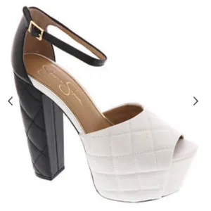 Jessica Simpson Women's Dameka Ankle Strap Platform Sandal Wedge