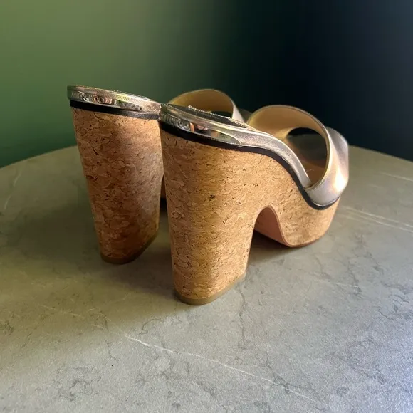 Jimmy Choo Deedee 125 Platform Heeled Sandal 38
