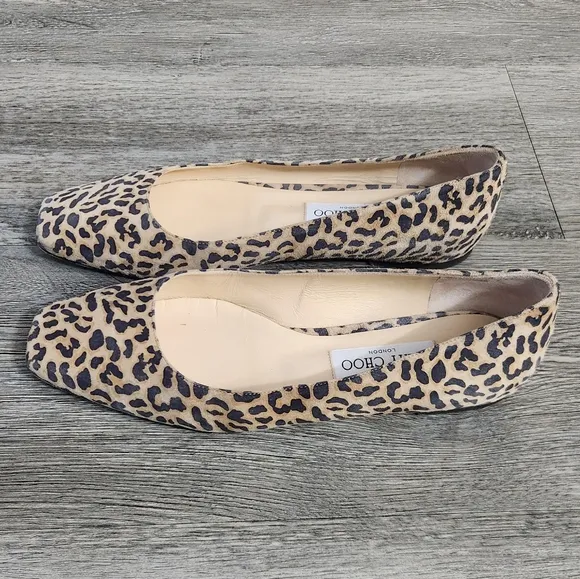 Jimmy Choo Leopard Print Women's Shoes