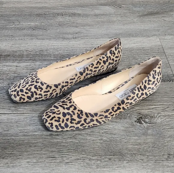 Jimmy Choo Leopard Print Women's Shoes
