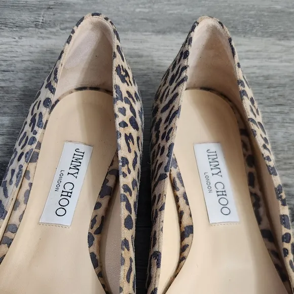 Jimmy Choo Leopard Print Women's Shoes