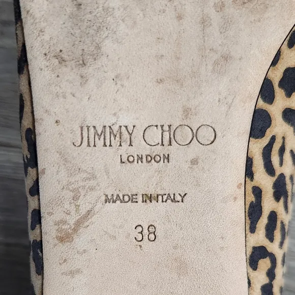 Jimmy Choo Leopard Print Women's Shoes