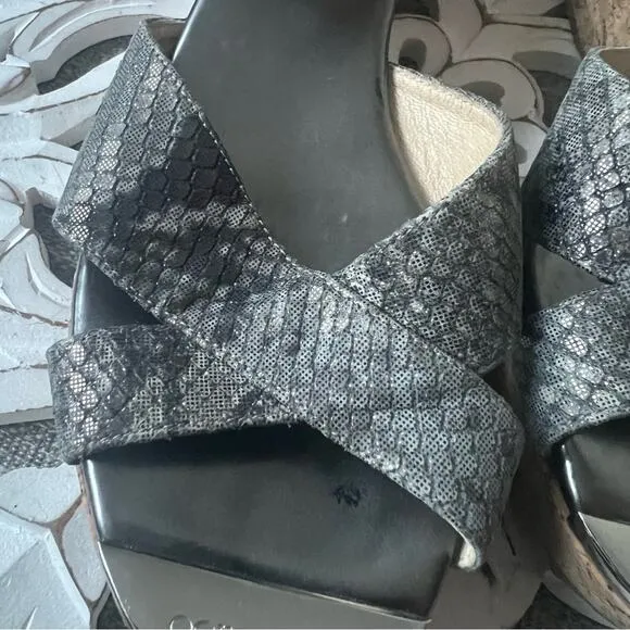 Jimmy Choo Wedge Platform Sandals Shoes Women’s 38.5 US 8.5