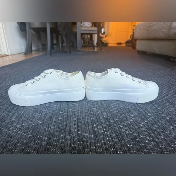 Jimmy Choo Women's White Platform Sneakers