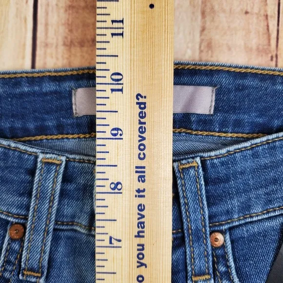 Joes Skinny Jeans Womens 24 Blue Flawless Raw Hem Stretch San Dimas Wash