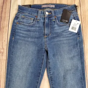 Joes Skinny Jeans Womens 24 Blue Flawless Raw Hem Stretch San Dimas Wash