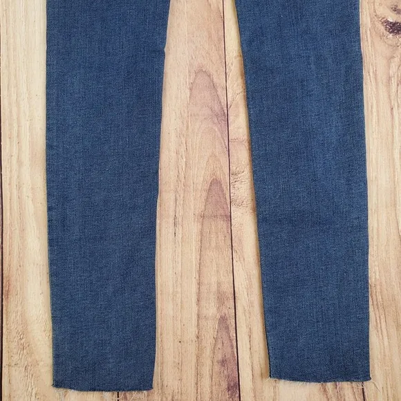 Joes Skinny Jeans Womens 24 Blue Flawless Raw Hem Stretch San Dimas Wash