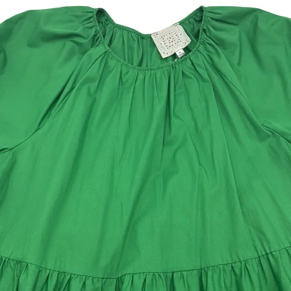 Johnny Was Amanza Eyelet Embroidered Mini Dress Size Medium