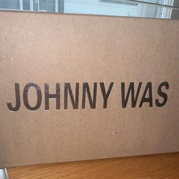 Johnny Was | NIB Ojai Sandals Blue Denim Size 10