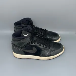 Jordan 1 Retro High Black Patent Basketball Shoes Men’s Sz 9