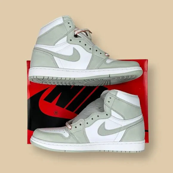 Jordan 1 Retro High OG Seafoam Green White Shoes CD0461-002 NWT Mens 10