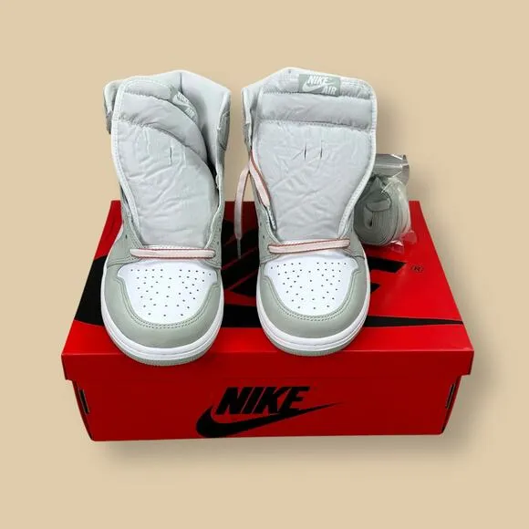 Jordan 1 Retro High OG Seafoam Green White Shoes CD0461-002 NWT Mens 10