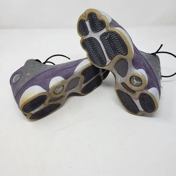 Jordan 13 Retro Boys‎ Size 4.5Y Mid Shoes Sneakers Jumpman Air Dark Raisin Youth