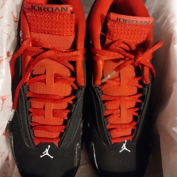 Jordan 14 Retro Low Red Lipstick