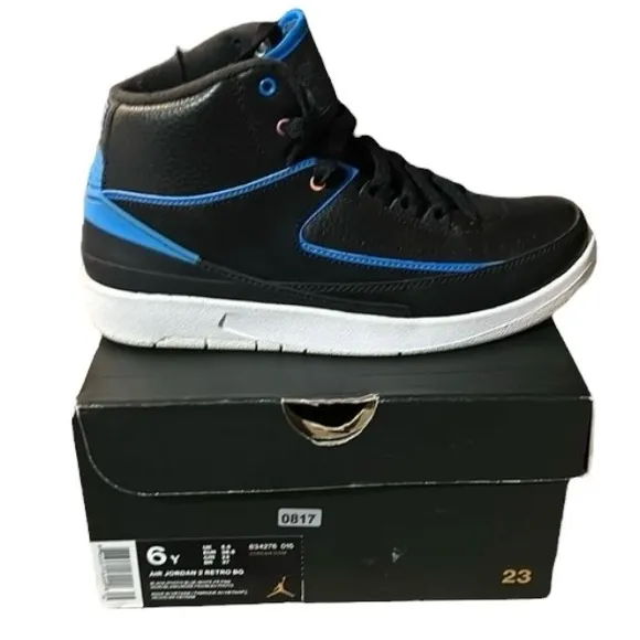 Jordan 2 Retro Radio Raheem GS size 6Y