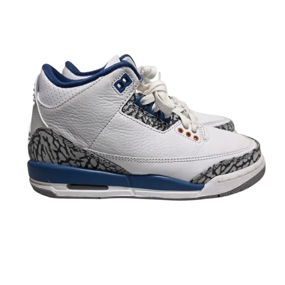 Jordan 3 Retro GS Mid Washington Wizards (DM0967-148) Size 4Y