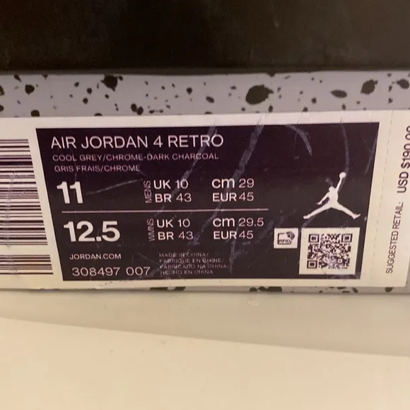Jordan 4 (reserved DO NOT BUY )