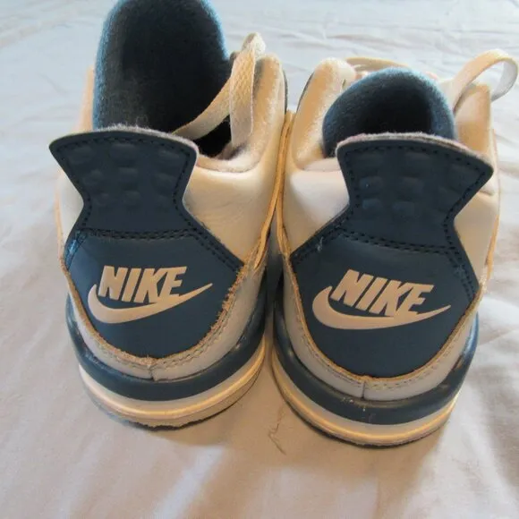 Jordan 4 Retro Military Blue Sneakers / Shoes (PS) Boys Sz 1.5Y