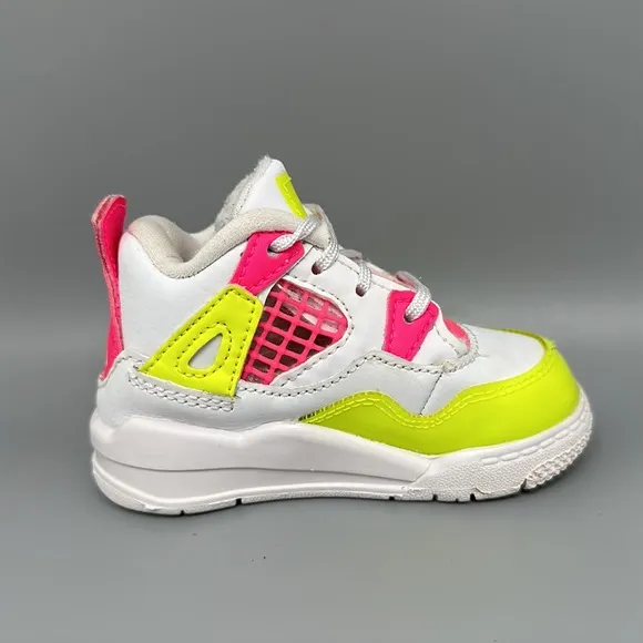 Jordan 4 Retro SE TD Lemon Venom Toddler Shoes Sz 4C