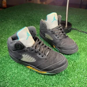 JORDAN 5 RETRO AQUA GS - Kids Sneakers Shoes - SIZE 3Y