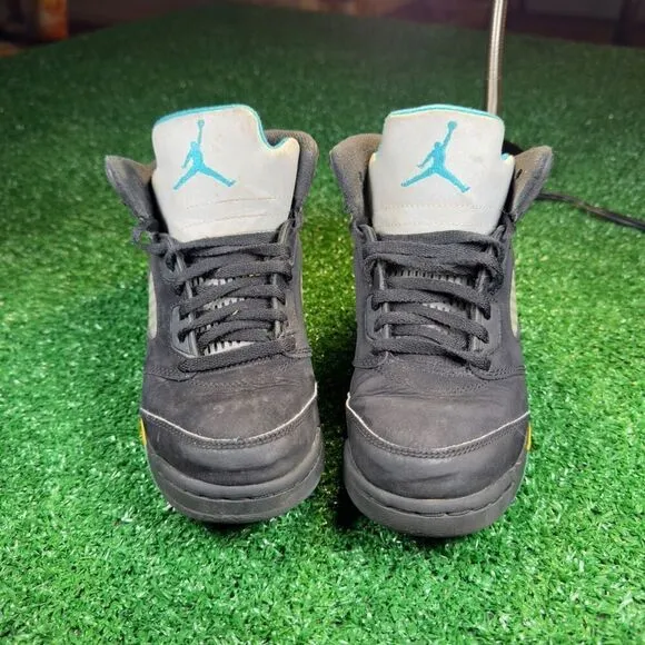 JORDAN 5 RETRO AQUA GS - Kids Sneakers Shoes - SIZE 3Y