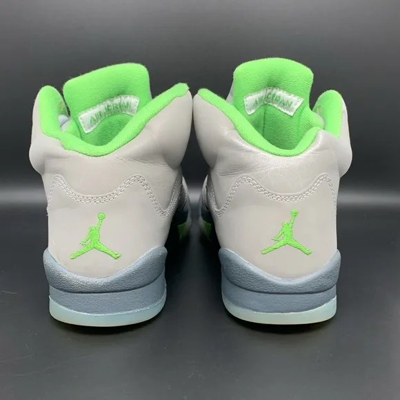 Jordan 5 Retro Green Bean Basketball Shoes DQ3734-003 Youth Sz 6 Women’s Sz 7.5