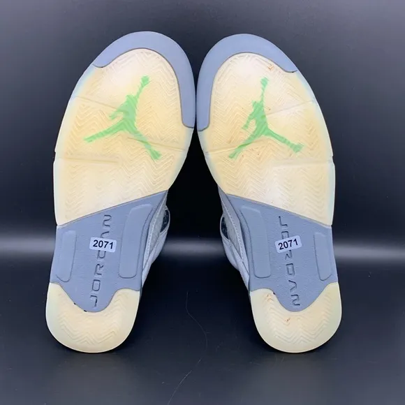 Jordan 5 Retro Green Bean Basketball Shoes DQ3734-003 Youth Sz 6 Women’s Sz 7.5