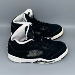 Jordan 5 Retro Moonlight Basketball Shoes Youth Sz 1Y