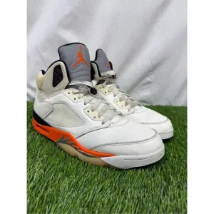 Jordan 5 Size 12 Shattered Backboard Orange black Lifestyle Basketball Shoes