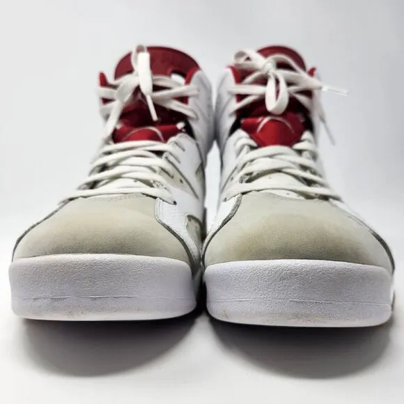 Jordan 6 Retro Alternate Hare 2017 Size 11.5 White‎ Red Grey Nike Air Shoes