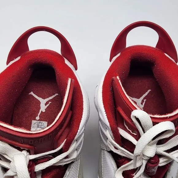 Jordan 6 Retro Alternate Hare 2017 Size 11.5 White‎ Red Grey Nike Air Shoes
