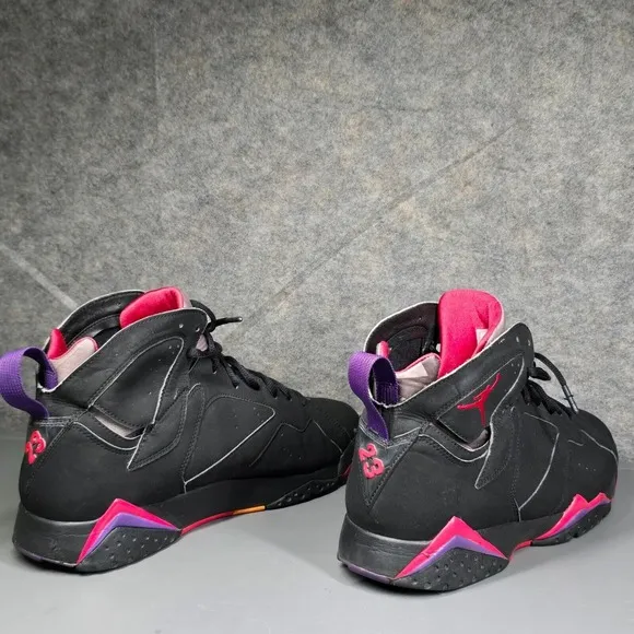 Jordan 7 Retro Raptor 2012‎ Men's 12.5 Basketball Shoes Black 304775-018