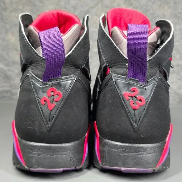 Jordan 7 Retro Raptor 2012‎ Men's 12.5 Basketball Shoes Black 304775-018
