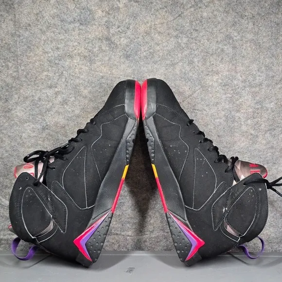 Jordan 7 Retro Raptor 2012‎ Men's 12.5 Basketball Shoes Black 304775-018