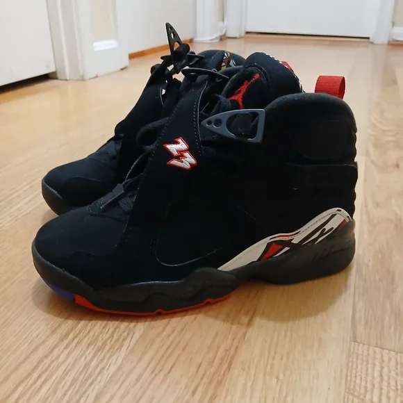 Jordan 8 Retro Streetwear/Lifestyle Basketball Shoes Size 5 Youth/6.5 Wo…