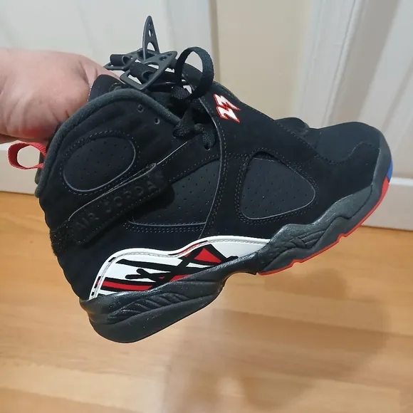 Jordan 8 Retro Streetwear/Lifestyle Basketball Shoes Size 5 Youth/6.5 Wo…