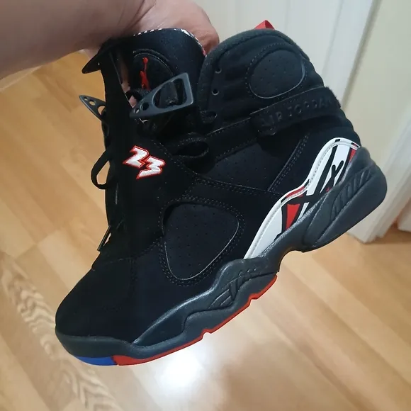 Jordan 8 Retro Streetwear/Lifestyle Basketball Shoes Size 5 Youth/6.5 Wo…