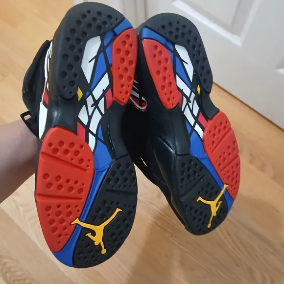 Jordan 8 Retro Streetwear/Lifestyle Basketball Shoes Size 5 Youth/6.5 Wo…