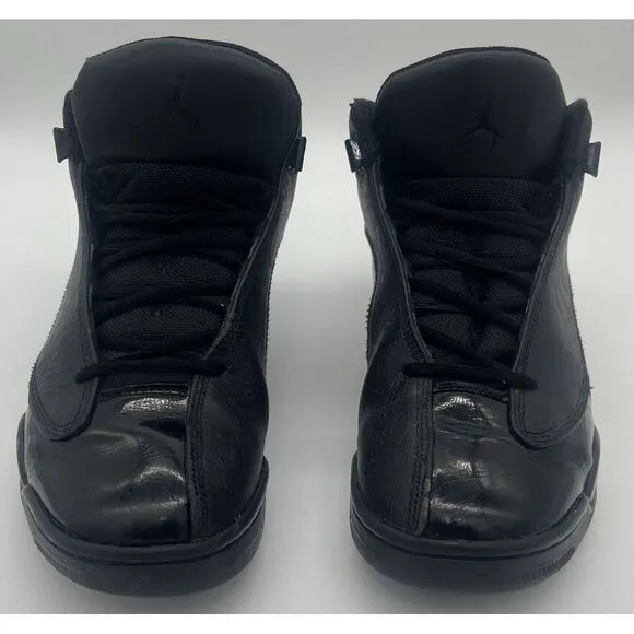 Jordan Dub Zero Triple Black Men's Shoes Size 8.5, Retro Basketball Sneakers, Ni