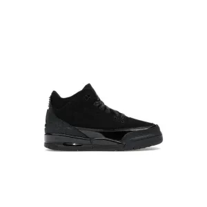Jordan Grade School Air Jordan 3 Retro Black Cat Shoes (2025) Size 6Y