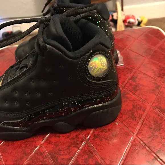 Jordan Kid's Shoes Nike Air Retro 13 (PS) Gold Glitter