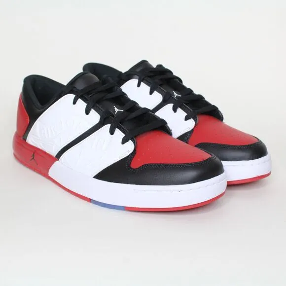 Jordan Nu Retro 1 Low Chicago Red Black/ White Men's Shoes Size 10 DV5141-601