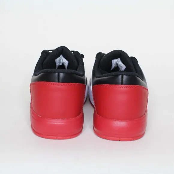 Jordan Nu Retro 1 Low Chicago Red Black/ White Men's Shoes Size 9.5 DV5141-601