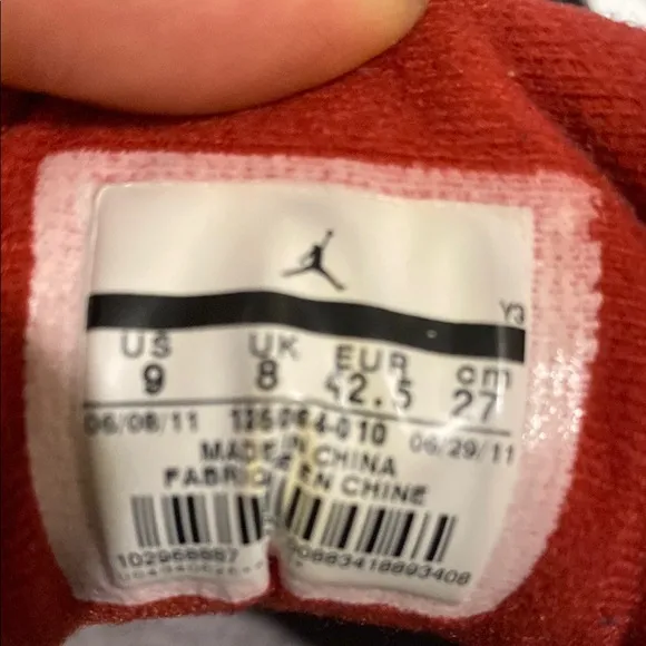 Jordan Retro OG Black size