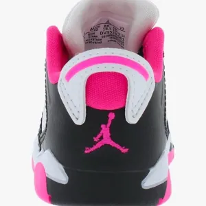 Jordan sneaker for girl color black, pink and white.  Size  US 7C.